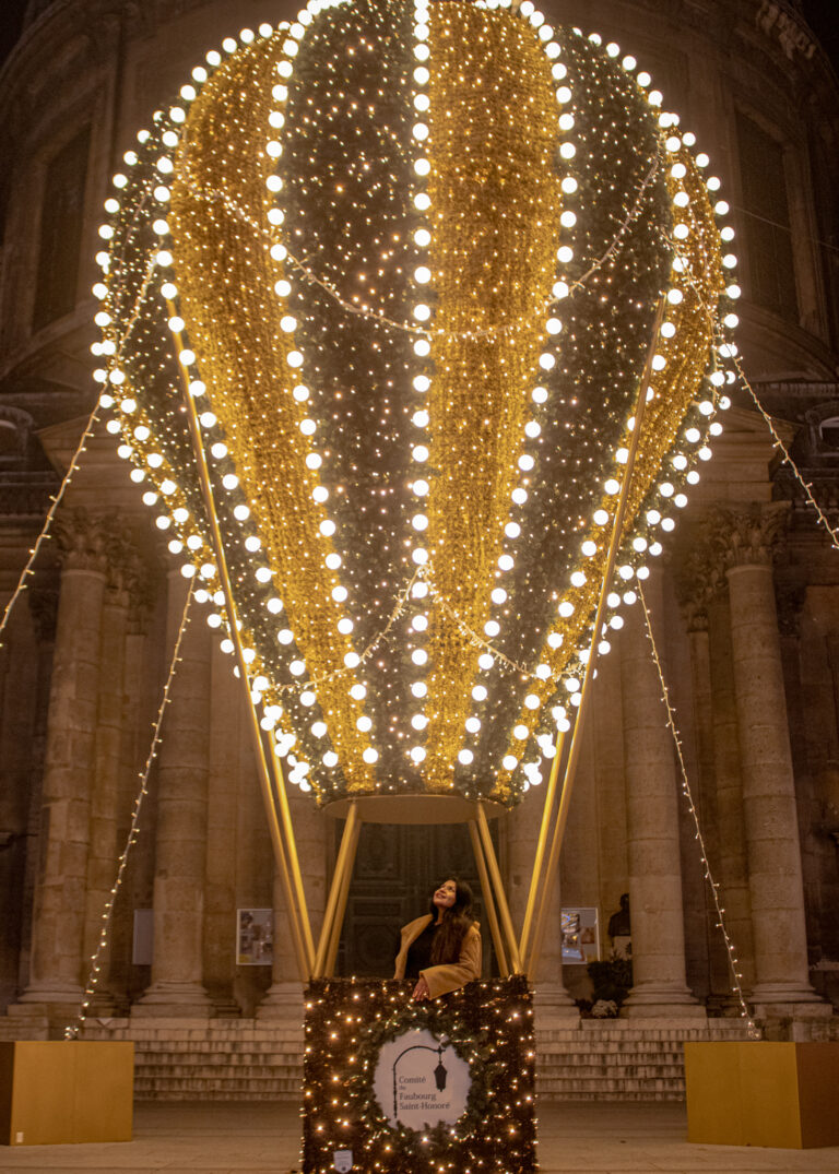 decoration navideña en paris